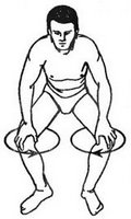 утренняя зарядка комплекс упражнений вращение коленями