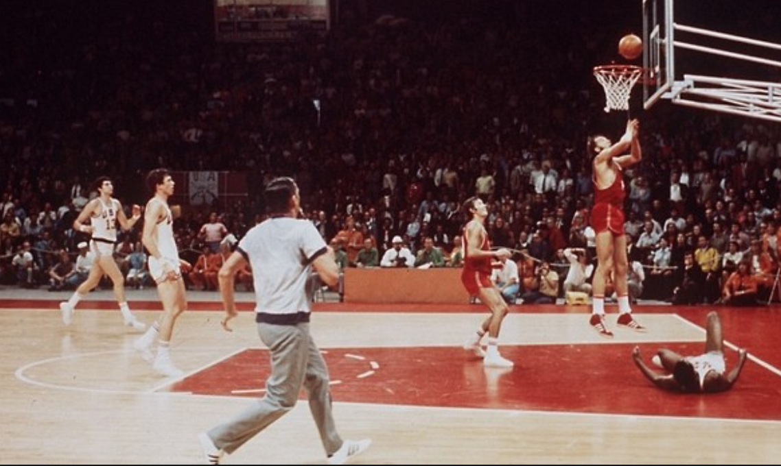 Матч баскетбол 1972 СССР США.
